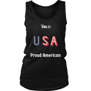 LiVit BOLD District Women's Tank - Proud American - LiVit BOLD