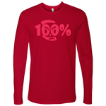 100% Apparel Collection Men's Long Sleeve Top - LiVit BOLD - 5 Colors - LiVit BOLD
