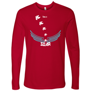 SOAR! Ver 2 - Men's  Long Sleeve Top - 6 Colors - LiVit BOLD