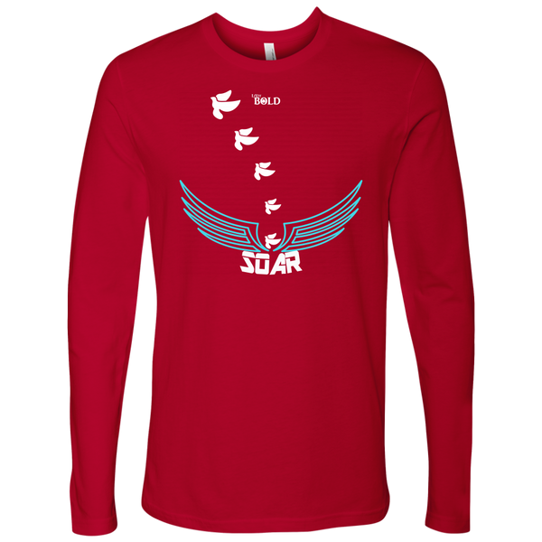 SOAR! Ver 2 - Men's  Long Sleeve Top - 6 Colors - LiVit BOLD