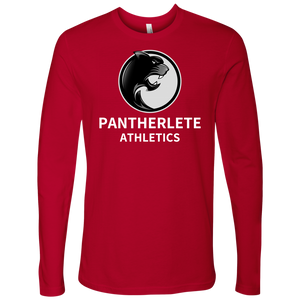 Pantherlete Athletics Men's Long Sleeve Top - Red - LiVit BOLD