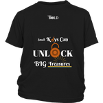 Small Keys can Unlock BIG Treasures Youth T-Shirt - LiVit BOLD - LiVit BOLD