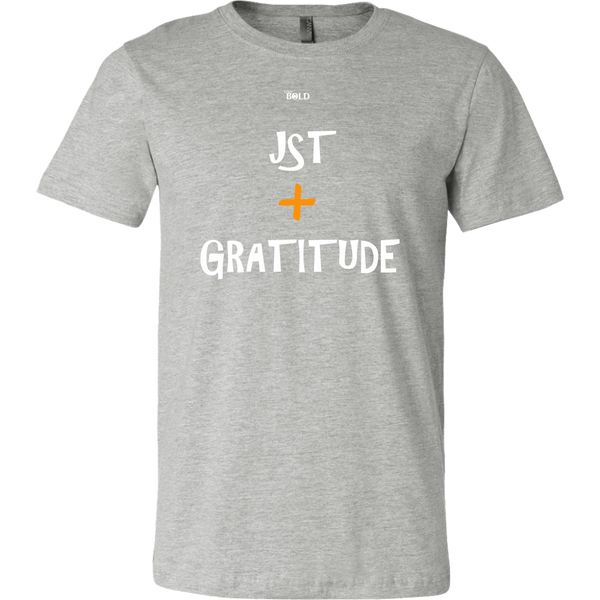 Just Add Gratitude Men's T-Shirt - LiVit BOLD - 16 Colors - LiVit BOLD