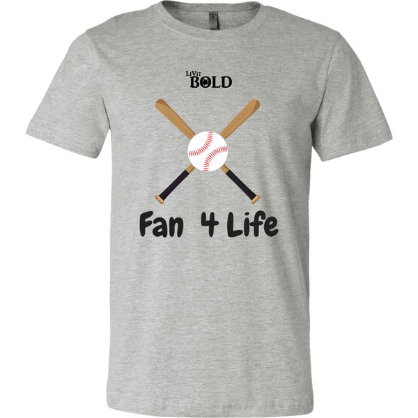LiVit BOLD Canvas Men's Shirt - Fan 4 Life - LiVit BOLD