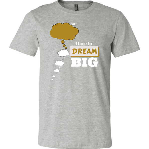 Dare To Dream BIG Two Tone - Men's T-Shirt - 11 Colors - LiVit BOLD