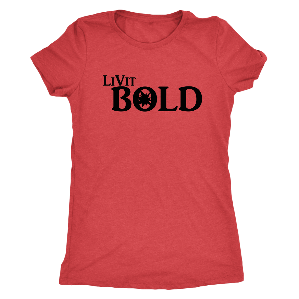 LiVit BOLD Next Level Women's Triblend Shirt - LiVit BOLD