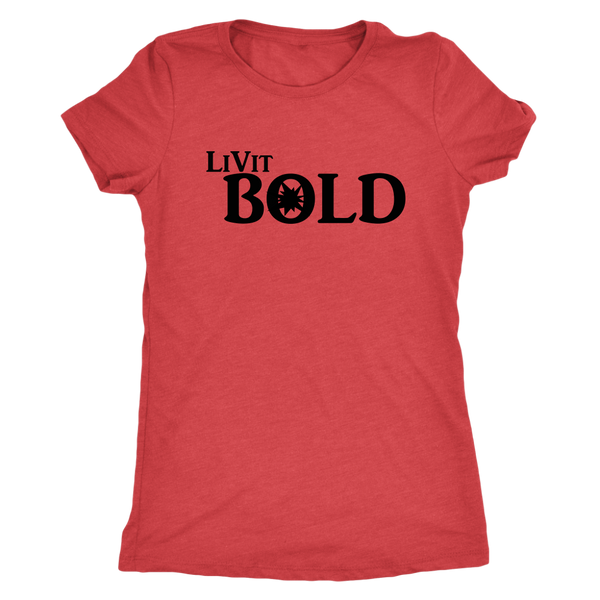 LiVit BOLD Next Level Women's Triblend Shirt - LiVit BOLD