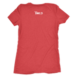 CONFIDENT Front and Back Print Women's Top - 10 Colors - LiVit BOLD - LiVit BOLD