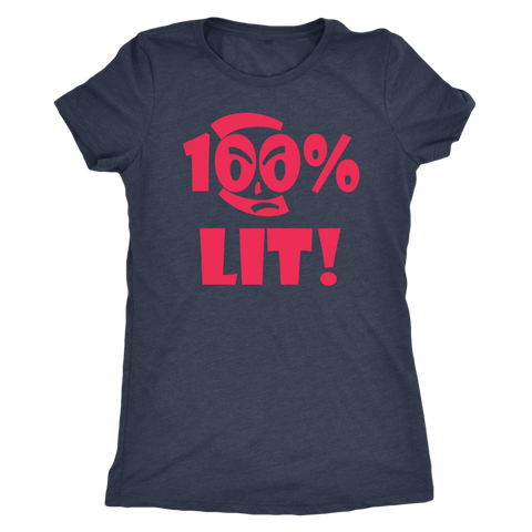 100% LIT! Women's Top - LiVit BOLD - 2 Colors - LiVit BOLD