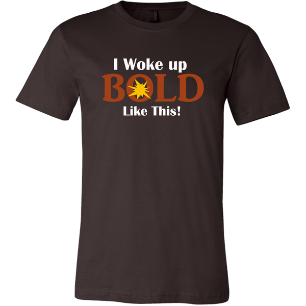 LiVit BOLD Canvas Men's Shirt - I Woke Up BOLD Like This - LiVit BOLD