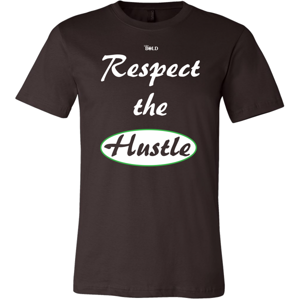 Respect The Hustle - Men's T-Shirt - LiVit BOLD - 16 Colors - LiVit BOLD