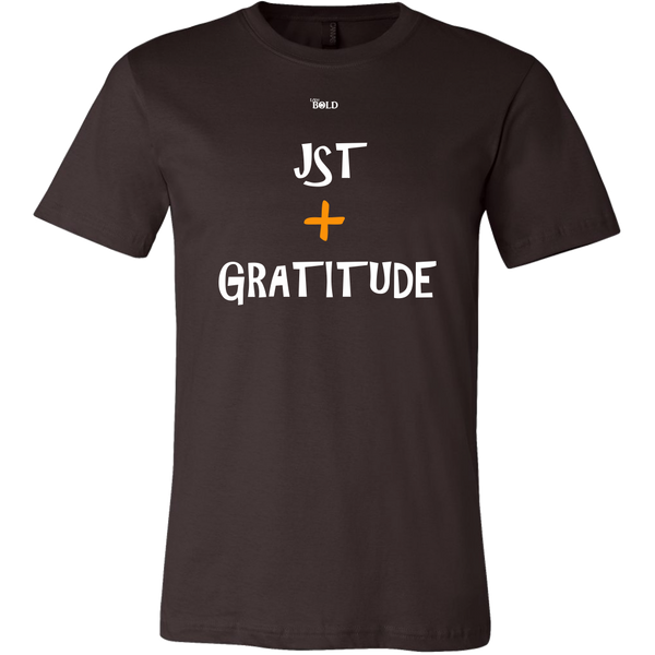 Just Add Gratitude Men's T-Shirt - LiVit BOLD - 16 Colors - LiVit BOLD