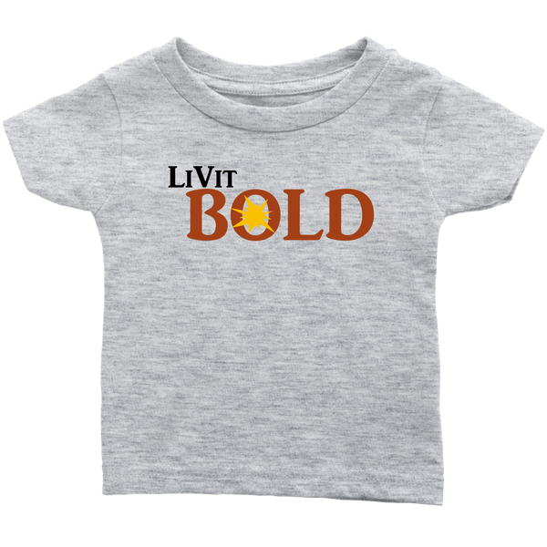 LiVit BOLD Infant T-Shirt - Blk - LiVit BOLD