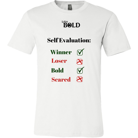 LiVit BOLD Canvas Men's Shirt - Self Evaluation - LiVit BOLD