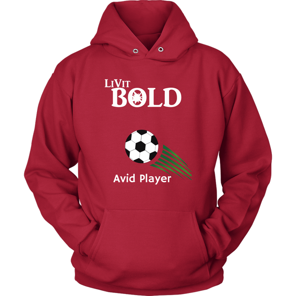 LiVit BOLD Unisex Hoodie - Soccer Collection - LiVit BOLD