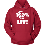 100% LIT! Unisex Hoodie - LiVit BOLD - 12 Colors - LiVit BOLD