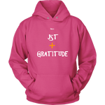 Just Add Gratitude Unisex Hoodie - LiVit BOLD - 11 Colors - LiVit BOLD