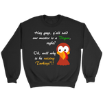 Funny Turkey Vegan Thanksgiving Unisex Crewneck Sweatshirt - LiVit BOLD - 6 Colors - LiVit BOLD