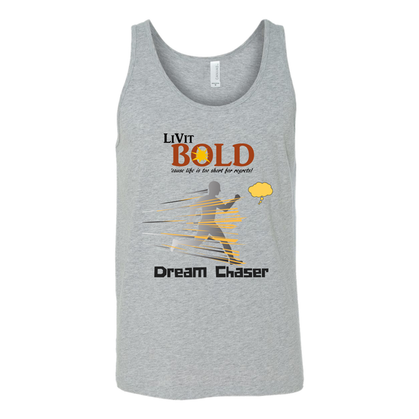 LiVit BOLD Canvas Unisex Tank - Dream Chaser - LiVit BOLD