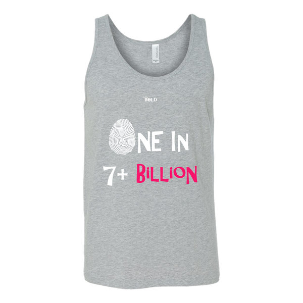 One In 7 Plus Billion - Women's Tank Top - 4 Colors - LiVit BOLD - LiVit BOLD