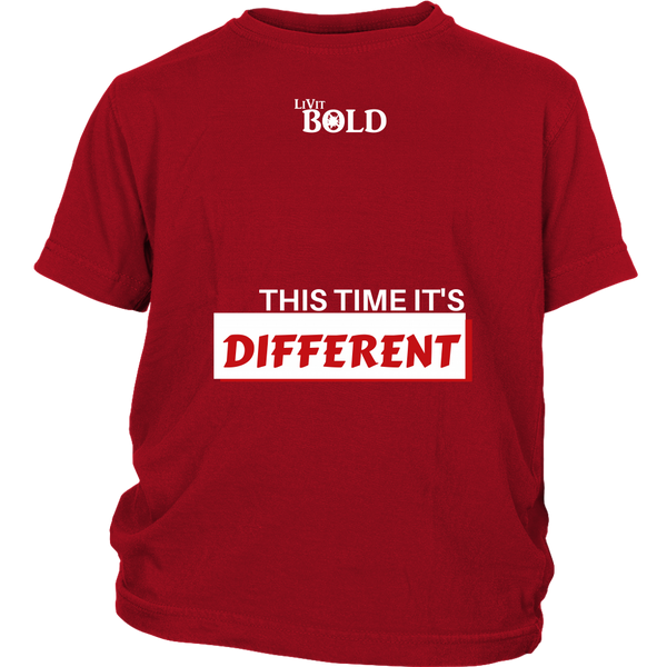 This Time It's Different Youth T-Shirt  - LiVit BOLD - 4 Colors - LiVit BOLD