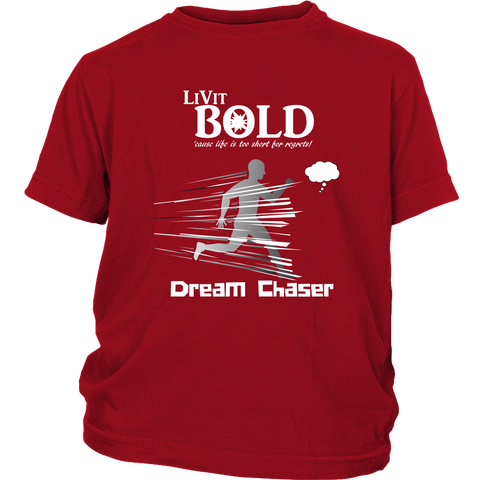 LiVit BOLD District Youth Shirt - Dream Chaser - LiVit BOLD