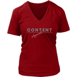 Content Apparel V-Nect Women's Top - LiVit BOLD - LiVit BOLD