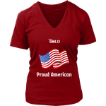 LiVit BOLD District Women's V-Neck Shirt - Proud American - LiVit BOLD