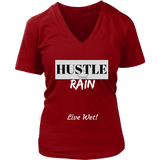 Hustle Rain - Live Wet! - Women's V-Neck - LiVit BOLD - 7 Colors - LiVit BOLD