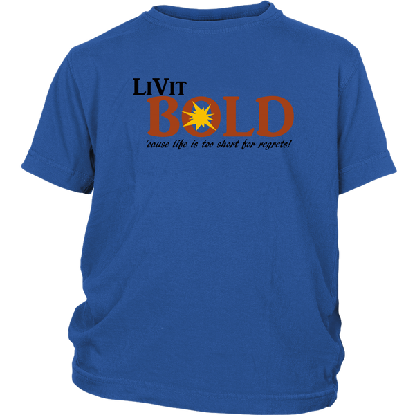 LiVit BOLD District Youth Shirt w/ tag line - LiVit BOLD