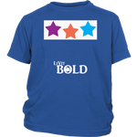 Stars Youth T-Shirt - 4 Colors - LiVit BOLD - LiVit BOLD