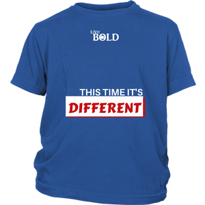 This Time It's Different Youth T-Shirt  - LiVit BOLD - 4 Colors - LiVit BOLD