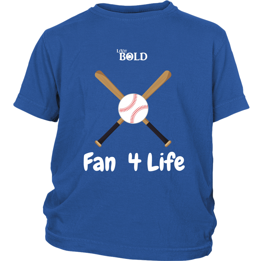 LiVit BOLD District Youth Shirt - Fan 4 Life - LiVit BOLD