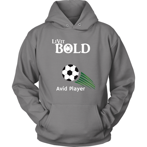 LiVit BOLD Unisex Hoodie - Soccer Collection - LiVit BOLD