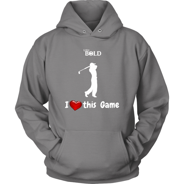 LiVit BOLD Hoodie - I Heart this Game - Golf - LiVit BOLD