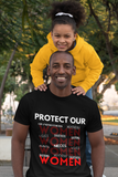 Protect Our Women - Black Unisex T-Shirts
