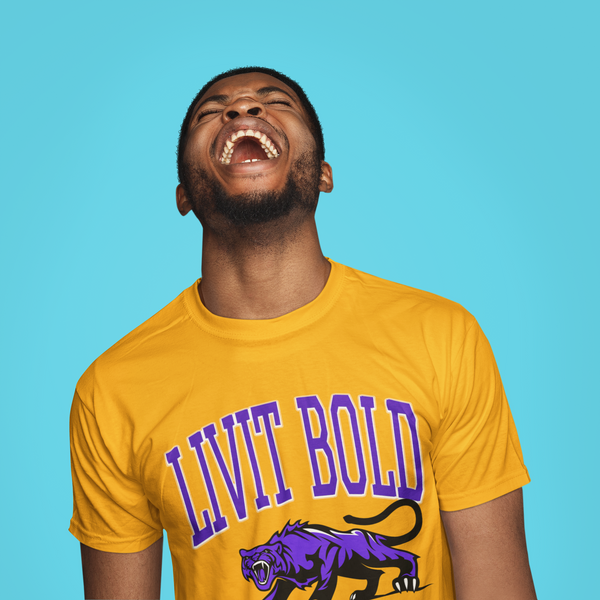 LIVIT BOLD Panther Short-Sleeve Unisex T-Shirt (5 colors)