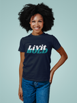 LiVit BOLD Unisex T-shirt (Black and Navy)