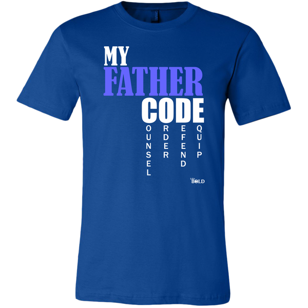 My Father Code Men's T-Shirt - 10 Colors - LiVit BOLD - LiVit BOLD