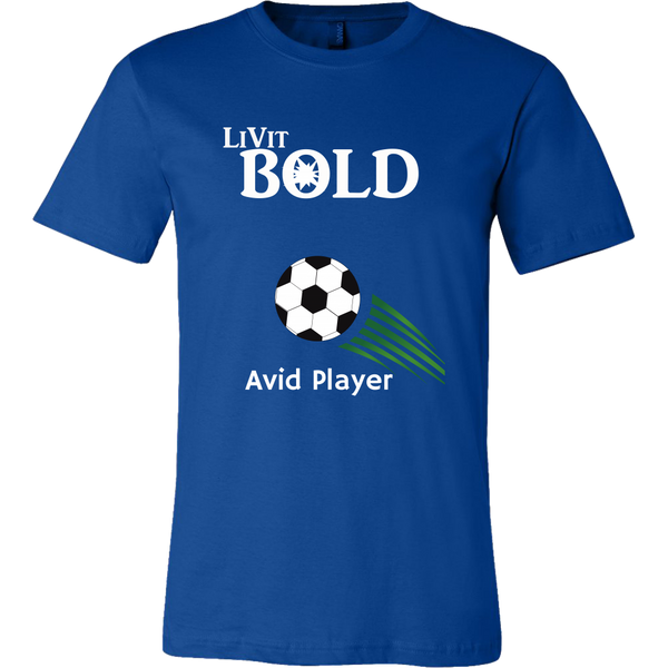 LiVit BOLD Canvas Men's Shirt - Soccer Collection - LiVit BOLD