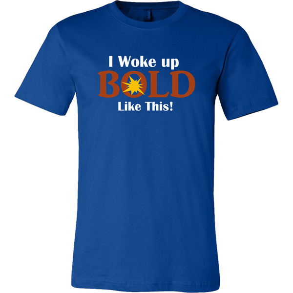 LiVit BOLD Canvas Men's Shirt - I Woke Up BOLD Like This - LiVit BOLD