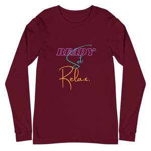 Ready Set Relax Unisex Long Sleeve Tee (5 Colors)