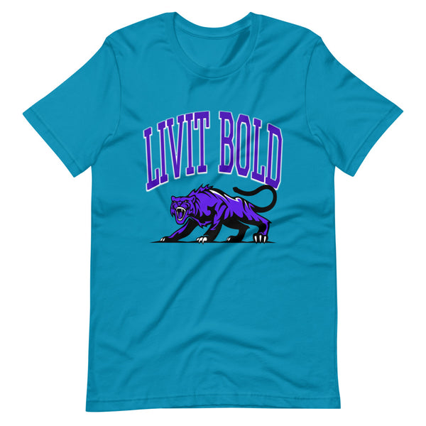 LIVIT BOLD Panther Short-Sleeve Unisex T-Shirt (5 colors)