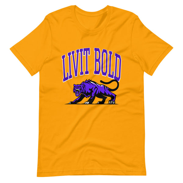 LIVIT BOLD Panther Short-Sleeve Unisex T-Shirt (5 colors)