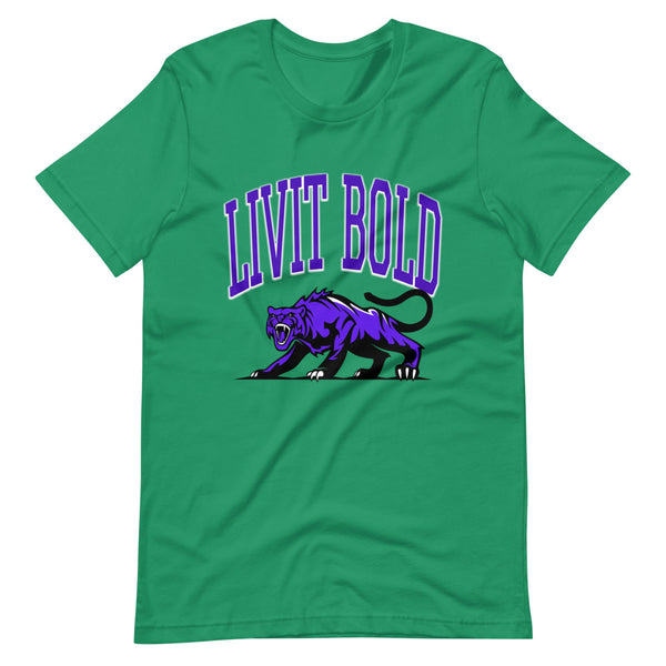 LIVIT BOLD Panther Short-Sleeve Unisex T-Shirt (5 colors)