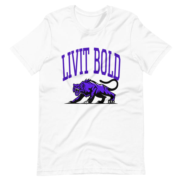 LIVIT BOLD Panther Short-Sleeve Unisex T-Shirt (5 colors)