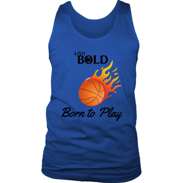 LiVit BOLD District Men's Tank - Basketball Collection - LiVit BOLD