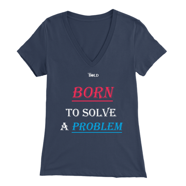 Couple's Born to Solve A Problem Female's Top - LiVit BOLD - LiVit BOLD