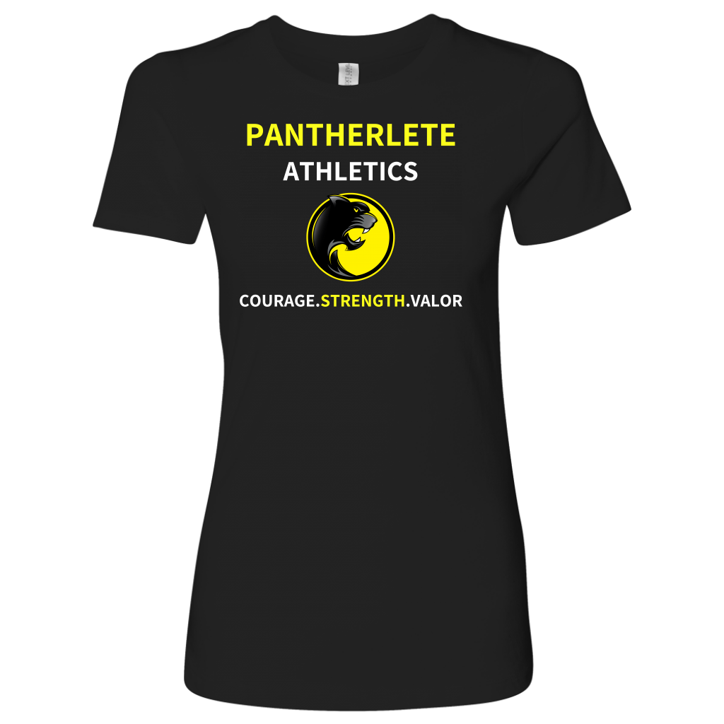 Pantherlete Athletics Women's Top-Black - LiVit BOLD