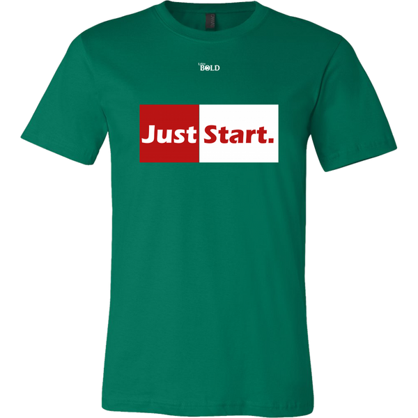 Just Start Men's T-Shirt - LiVit BOLD - 13 Colors - LiVit BOLD